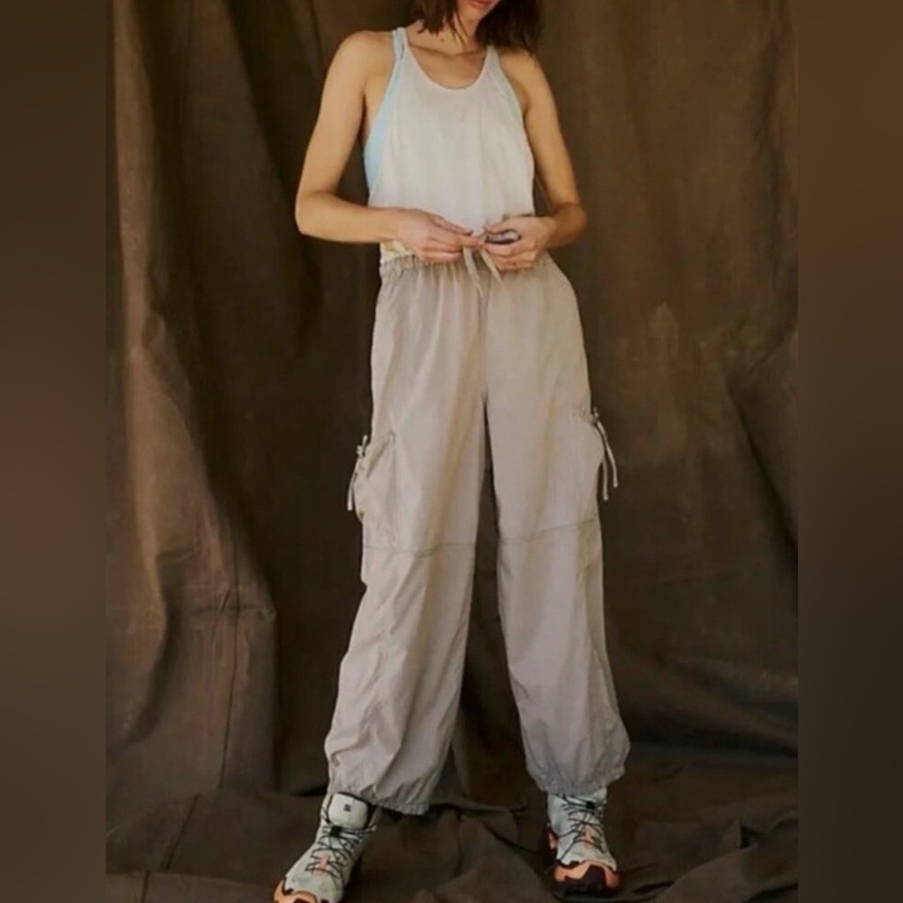 NWOT Free People Light Tan Joggers
